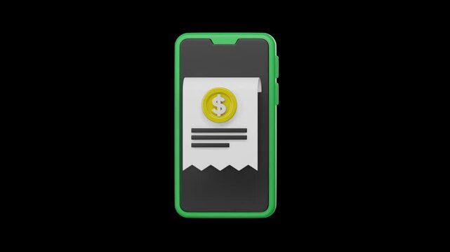 3d finance icon, Business and financial concept
