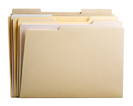 file folder with document