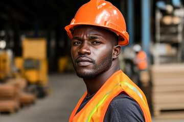 Industrial training workers learn safety and operational skills in warehouse setting during training sessions