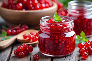 red currant jam