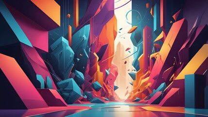 Colorful abstract background. colorful abstract wallpaper