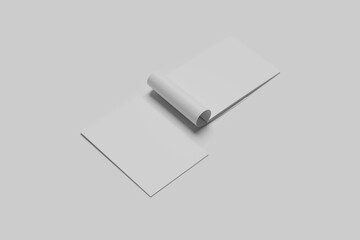 Catalog Landscape Mockup