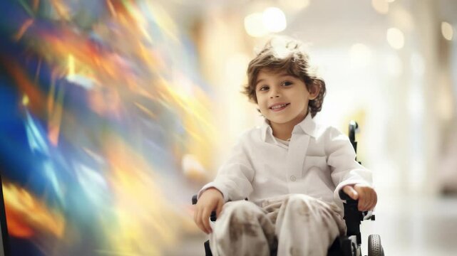 Hopeful youth aid: congenital challenge, neurodegeneration damage, infection result, acquired pathology, tumor effect, hereditary fault, brain syndrome, physical disability, mobility chair