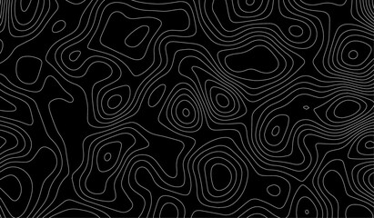 Topography background. Vector banner. Topography map background. Vector geographic contour map. Abstract topography contour map line and modern wavy map line design,