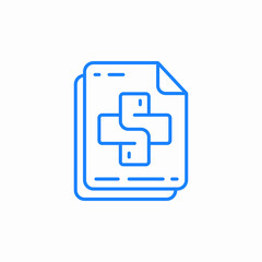 python file icon sign vector