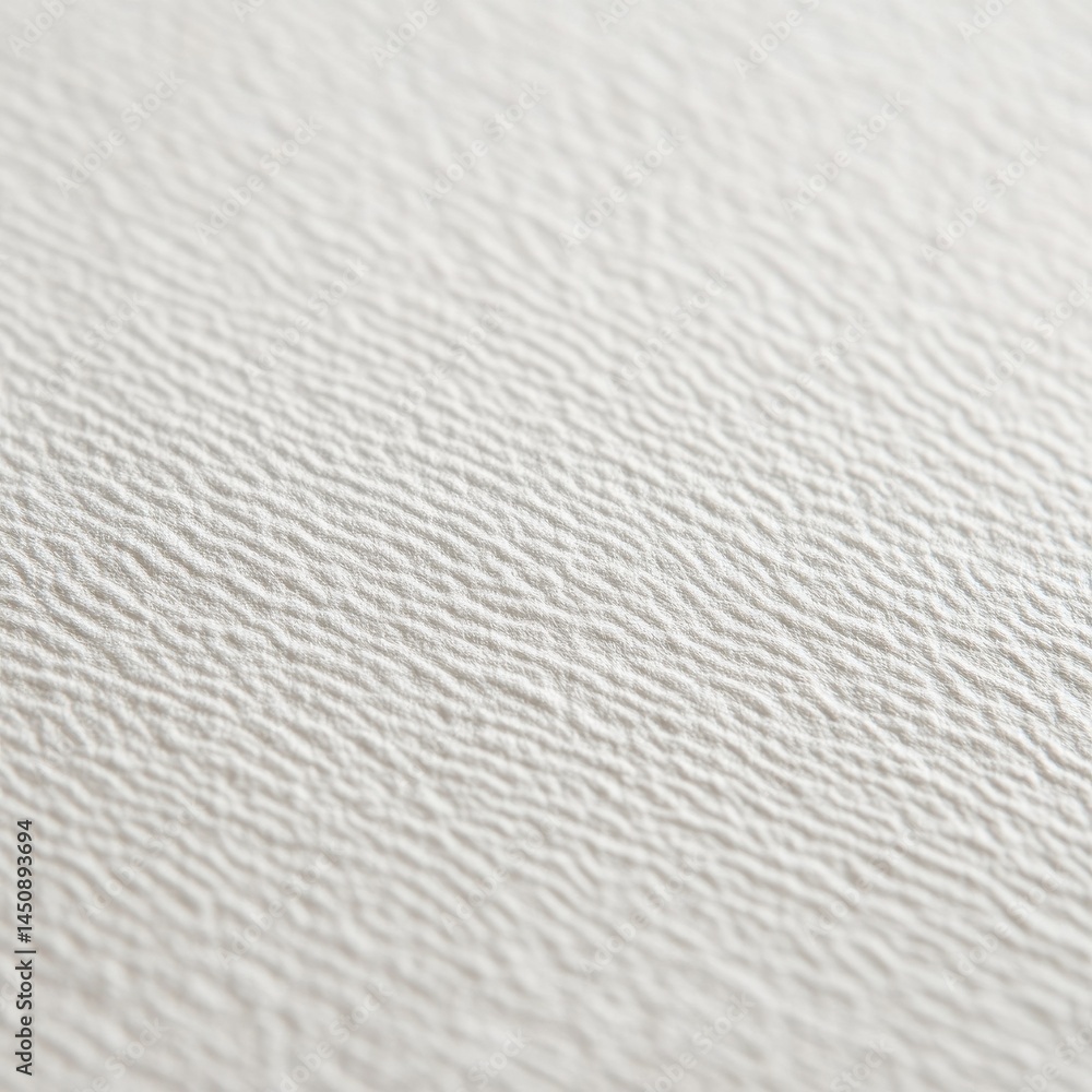 Poster close-up of textured white paper with soft grain and subtle surface details for minimalistic designs