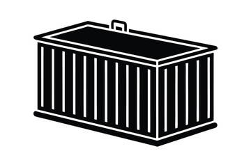 container vector icon