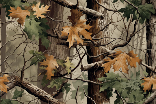 Realtree Camo Vector