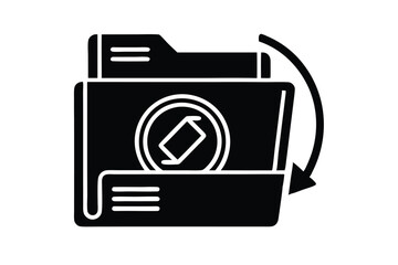 backup vector icon