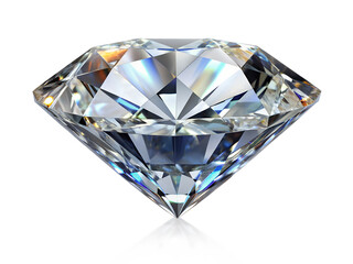 diamond on white background