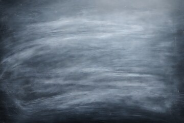 Abstract chalk rubbed out on a chalkboard or school board, isolated with clean space for educational concepts.