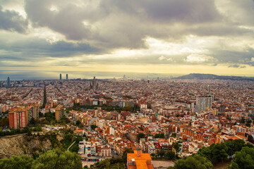 panorama of florence italy