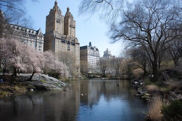 Obraz premium Vibrant New York NY March USA Scenes 