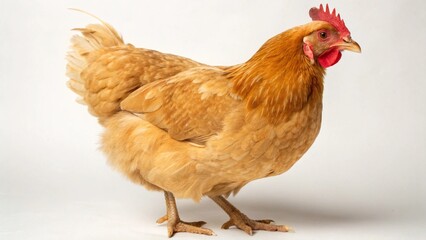 Fototapeta premium Buff Orpington Chicken on studio background