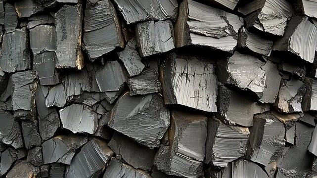 Dark, jagged, rock texture