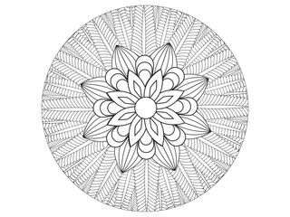 PrintFlowers Coloring Pages For Adules