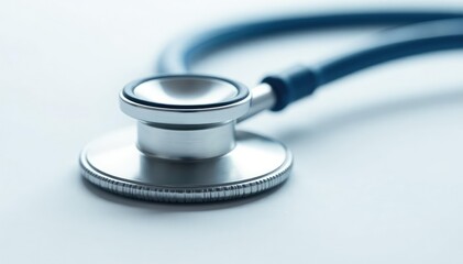 Close-up of a stethoscope on a white background, vet concept , medical, stethoscope, clinic