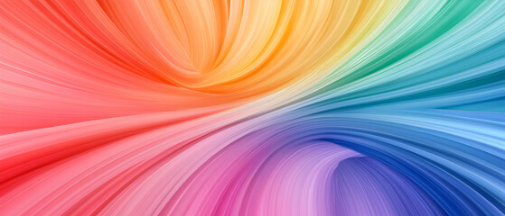 Fototapeta premium Abstract Rainbow Gradient Design