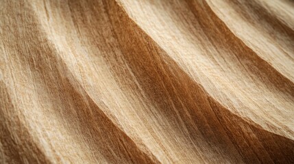 Naklejka premium Abstract Wooden Texture: Brown and Beige Waves