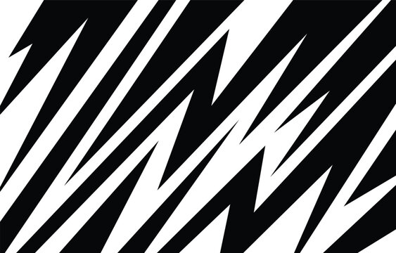 Abstract background with zigzag geometric line pattern