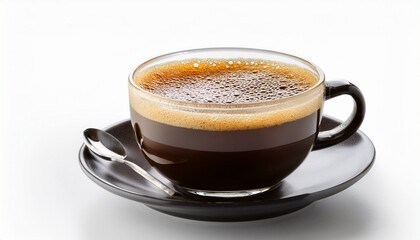 Fototapeta premium cup of coffee on white background