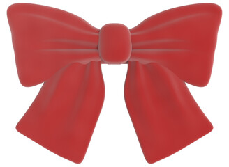 red ribbon bow png