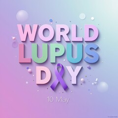 Raising awareness for world lupus day observed annually on may tenth