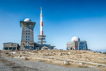 Auf Dem Brocken Norddeutschlandschstem Berg