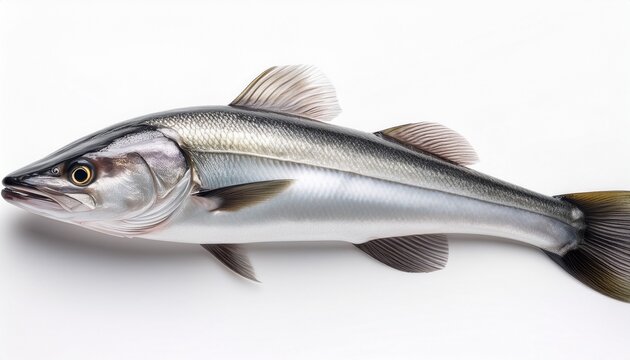 snook fish isolated on white background