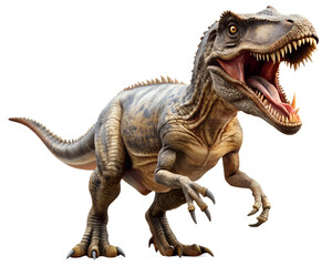 Obraz premium tyrannosaurus rex isolated on white