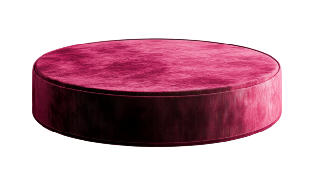 Pink Round Podium Presentation, Display Stand, Stage, cut out transparent