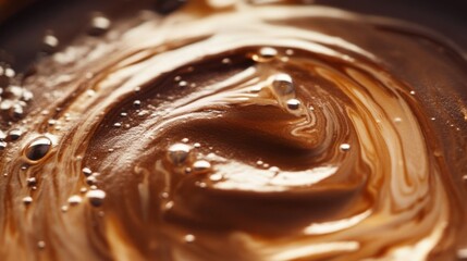 Protein Powder Stirred into Black Coffee