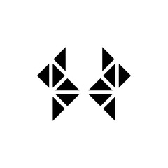 Naklejka premium vector illustration of an arrow