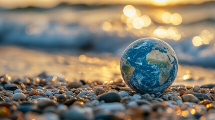 In 2025, the concepts of New Year, green recycling, and preserving our planet and earth's environment are crucial, along with World Water Day and Earth Day