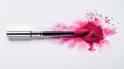 A white background showcases a deep red stain for utilization in cleaning tasks