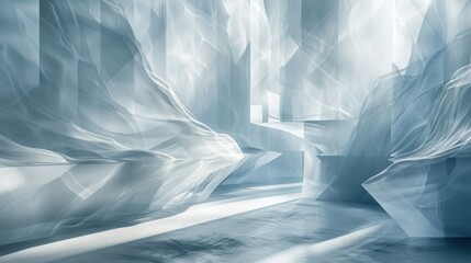 Obraz premium Abstract architectural interior