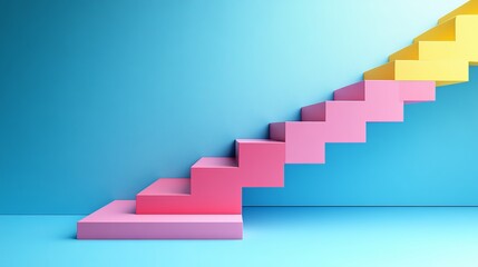 Obraz premium Bright achievements in the illustration of mail systems