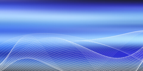 abstract blue wave background, background for poster, cards, wallpaper or texture