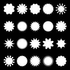 Starburst Shape Collection set design