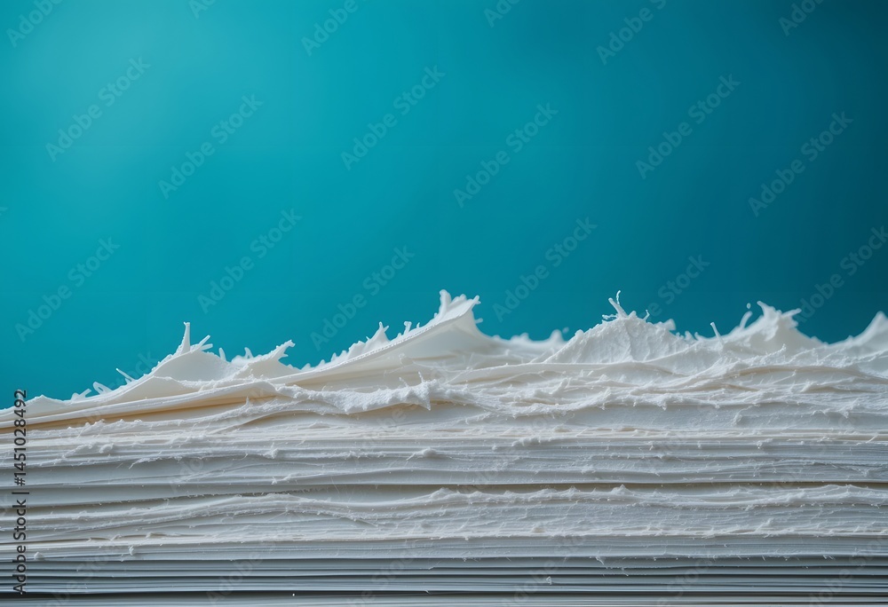 Aufkleber paper fiber structure extreme close-up reveals texture. delicately layered fibers create visual inte