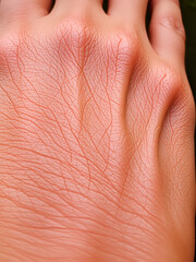 Fototapeta premium Human skin