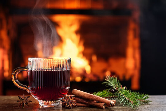 Caribou caliente en copa de vidrio templado 02