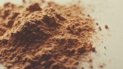 Protein Powder Spread Across White Table