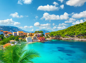 Assos village in Kefalonia
