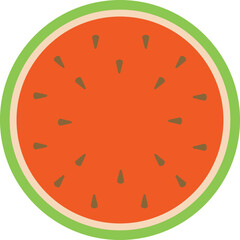 Geometic Watermelon Slice