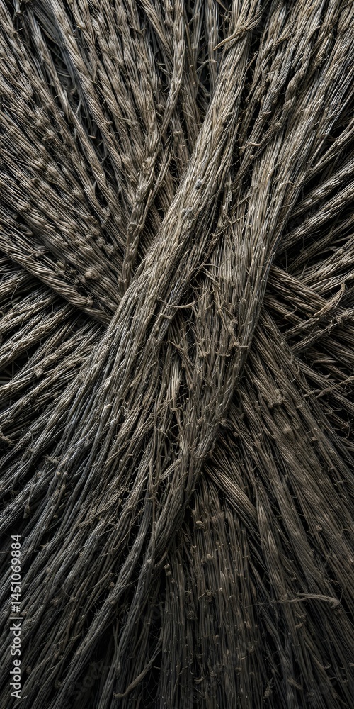 Poster intricate textile fibers, close-up of a weave, texture and detail. microscopic thread structure crea
