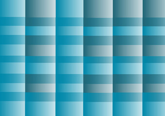 abstract blue background with squares isolated on white background