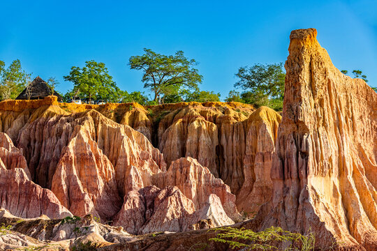 The Hell's Kitchen, Marafa Canyon. Malindi region, Kenya.
