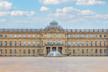 historic new castle in Stuttgart