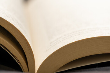 Fototapeta premium open book on a white background